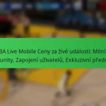 NBA Live Mobile Ceny za živé události: Milníky komunity, Zapojení uživatelů, Exkluzivní předměty