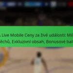 NBA Live Mobile Ceny za živé události: Milníky úspěchů, Exkluzivní obsah, Bonusové balíčky