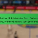 NBA Live Mobile Měsíční Pass: Exkluzivní měna, Prémiové balíčky, Speciální odměny