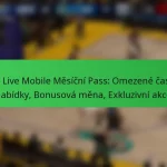 NBA Live Mobile Měsíční Pass: Omezené časové nabídky, Bonusová měna, Exkluzivní akce