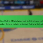 NBA Live Mobile Měsíční předplatné: Odměny za zpětnou vazbu, Bonusy za beta testování, Exkluzivní obsah